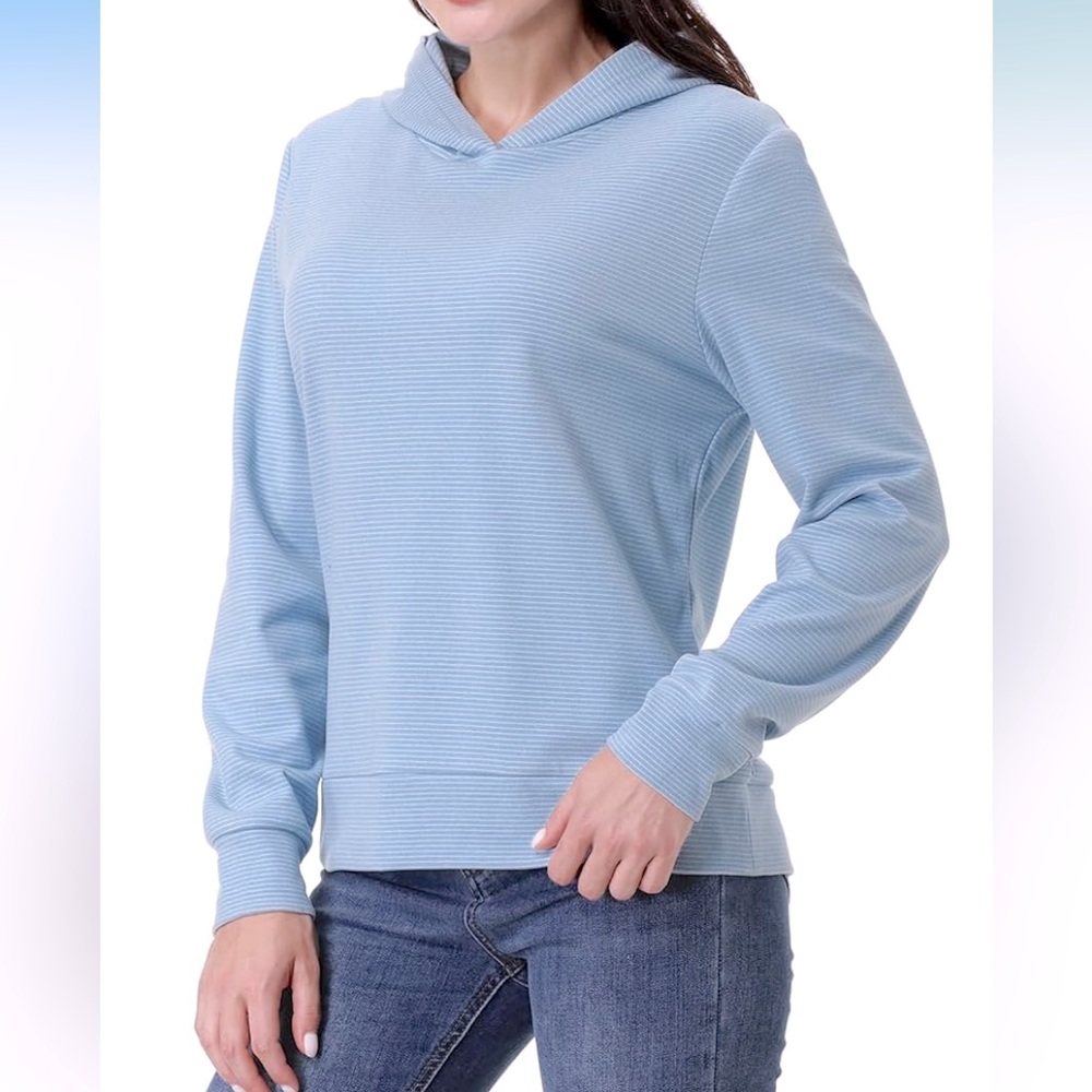 NWT Urban Outdoor Lightweight Sport HoodieSweatshirts Long Sleeve Shirt, Large